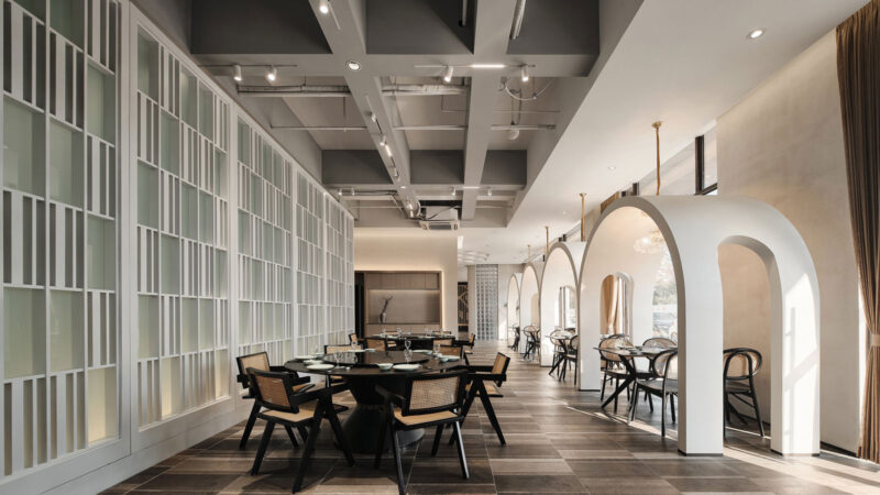 baiwei buidling restaurant designed by studio original space china