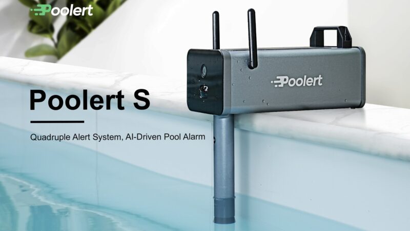 poolert s AI driven pool alarm