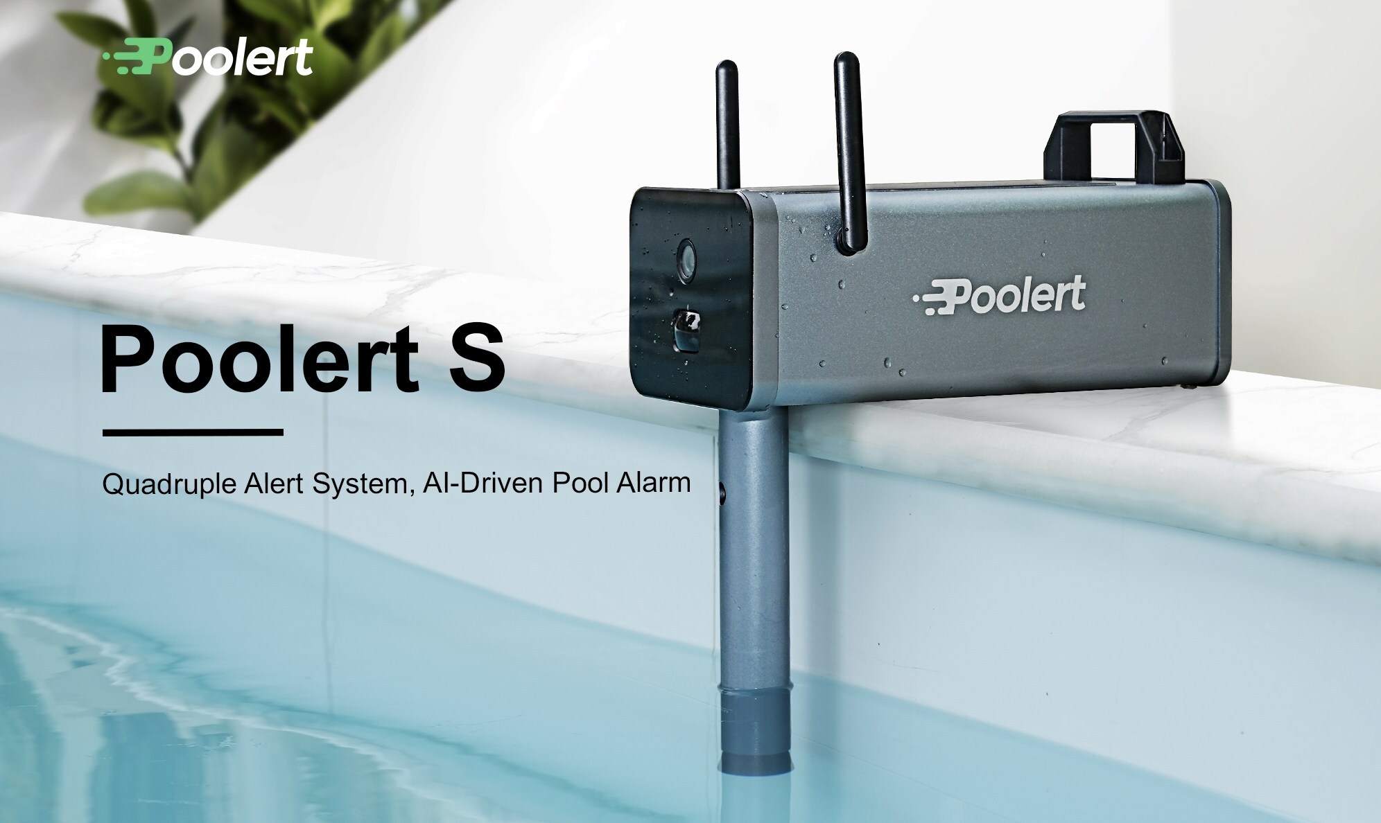 poolert s AI driven pool alarm