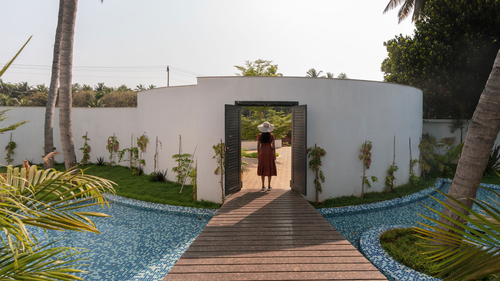 saravi resort in auroville designed by architecture interspace