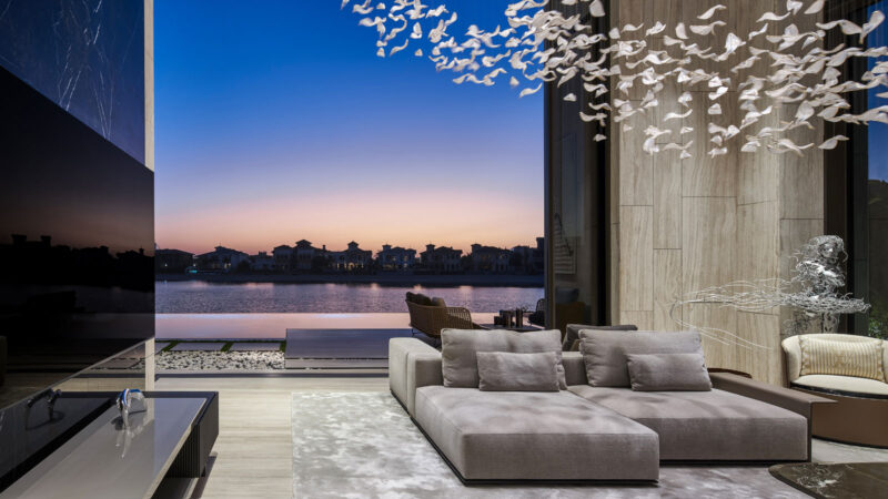 waterfront Palm Jumeirah villa designed by SAOTA