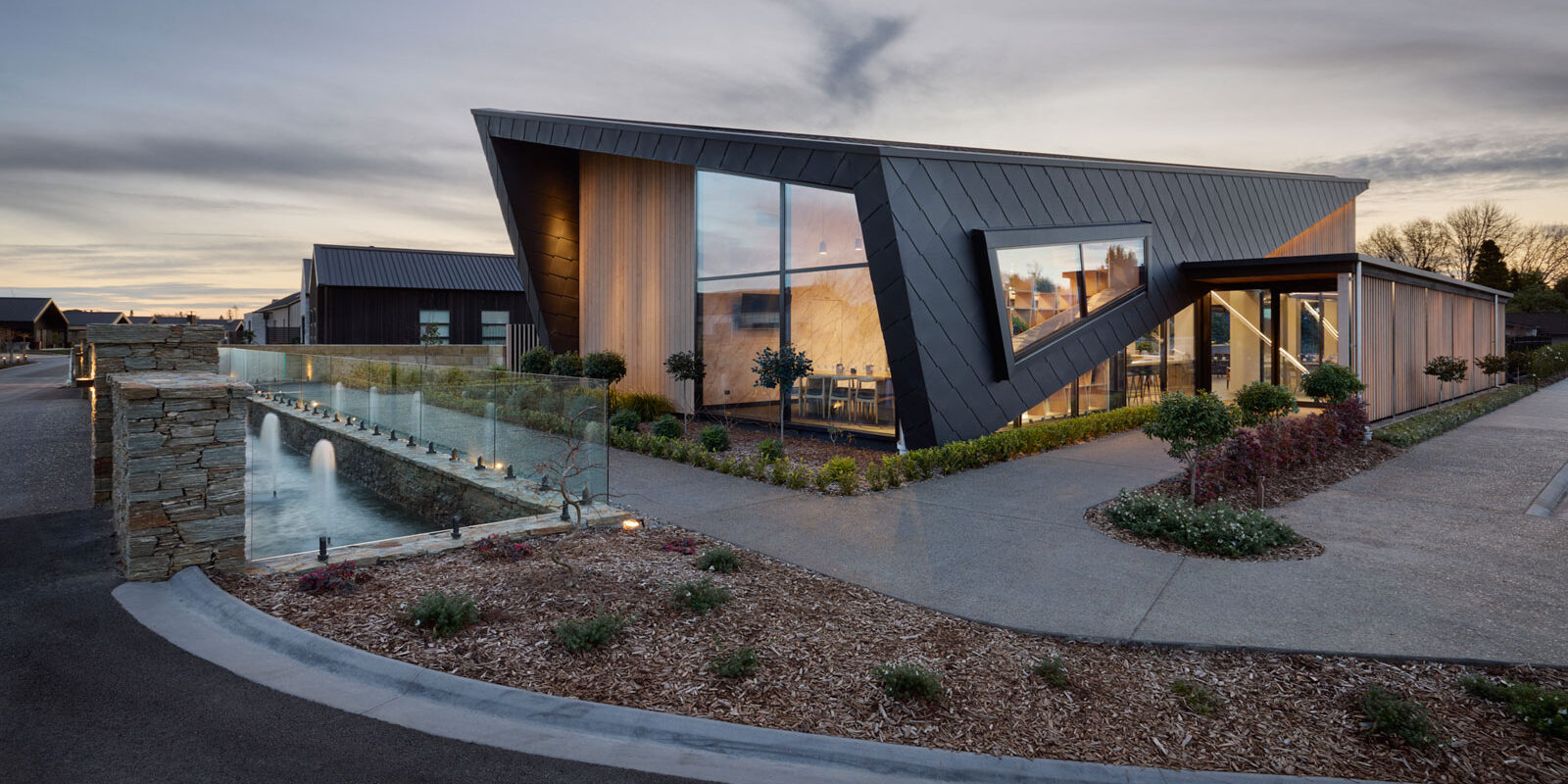 tamahere country club cafe designed by turner road architecture