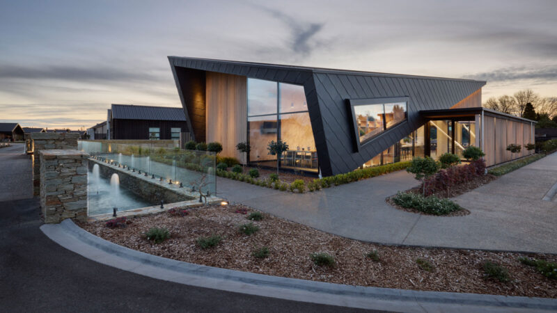 tamahere country club cafe designed by turner road architecture