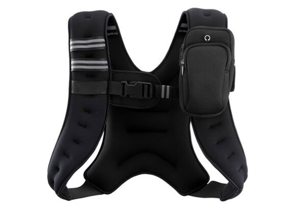 adjustable weighted vest from zelus fitness