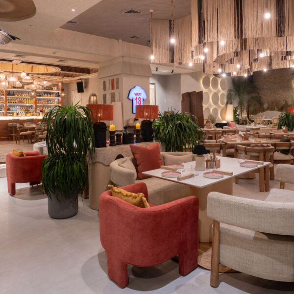 virat kohli's restaurant in noida called one8 commune designed by saaz designs studio