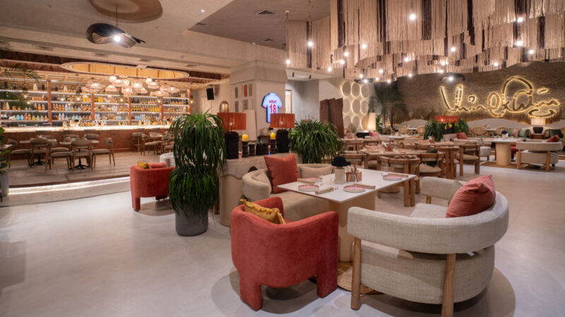 virat kohli's restaurant in noida called one8 commune designed by saaz designs studio