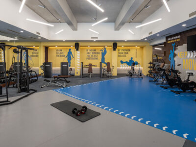 clubhouse gym surat designed by sharran architecture+design