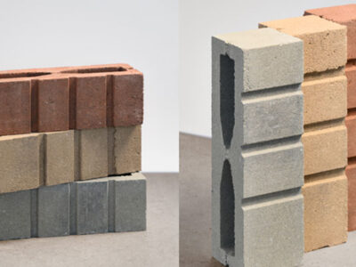 dual sustainable concrete bricks