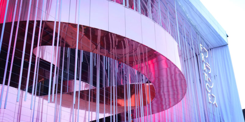 france pavillion in osaka by gsm project and artist justine emard