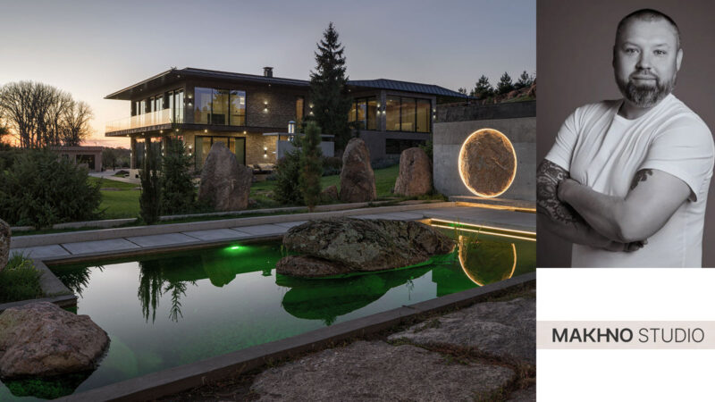 tecton private home and restaurant designed by makhno studio