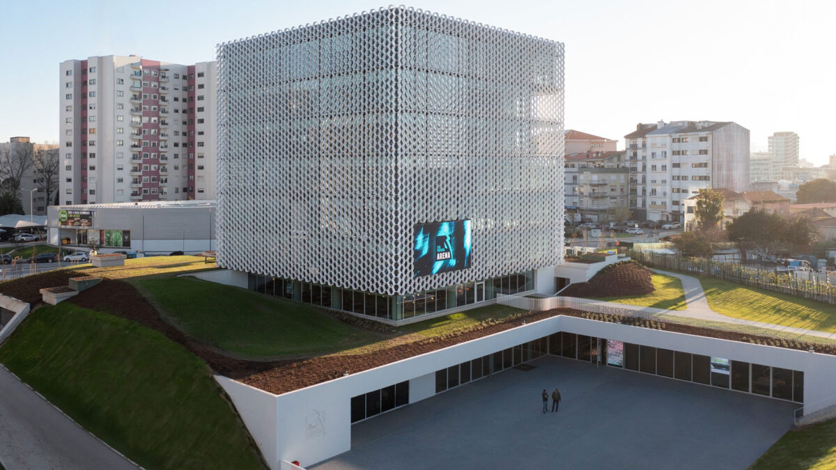 arena liga portugal mixed use building designed by ooda