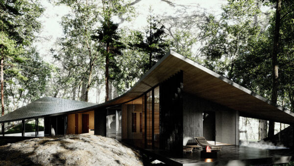 forest retreat in japan designed by new delhi based inspatia