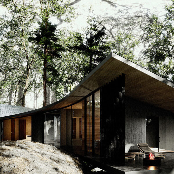 forest retreat in japan designed by new delhi based inspatia