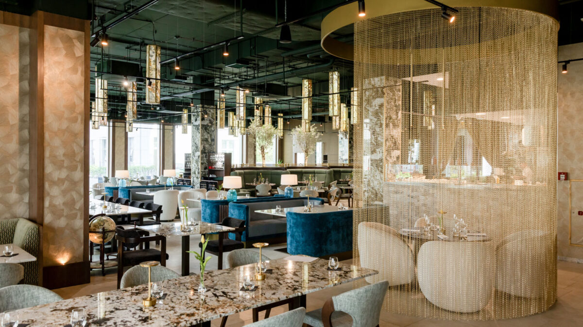 restaurant salvia in warsaw designed by studio tremend