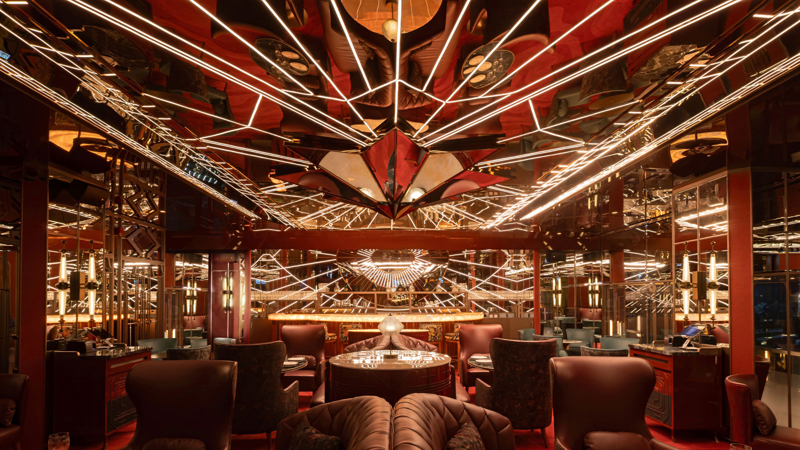 china tang restaurant in dubai designed by panorama design group