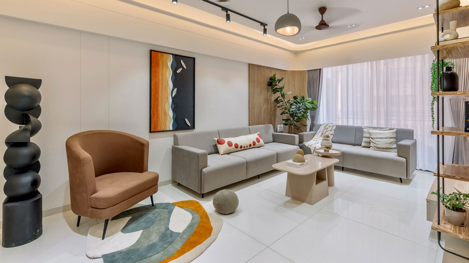 simple yet elegant ahmedabad home designed by j design studio