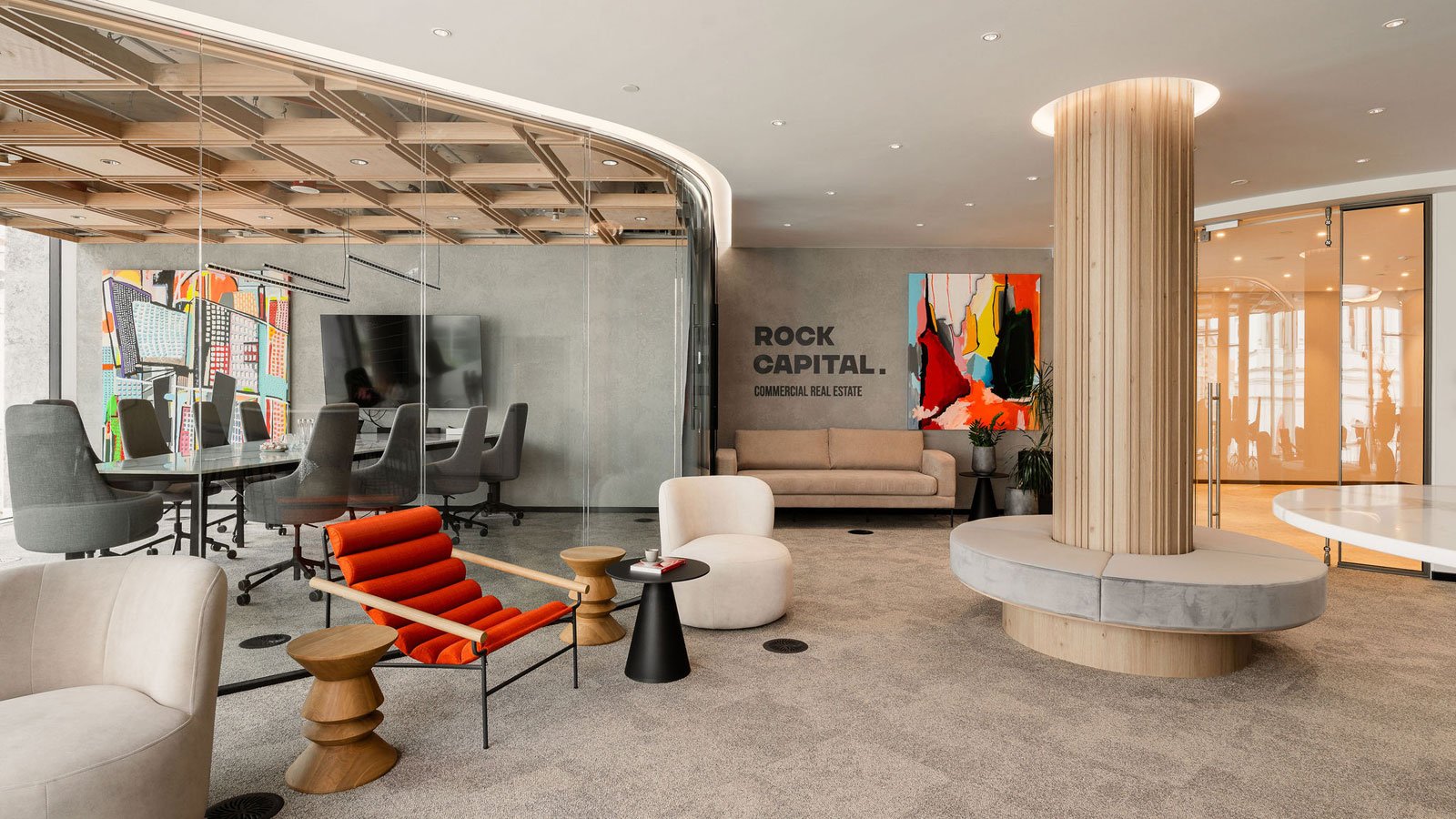 rock capital office in warsaw designed by bit creative