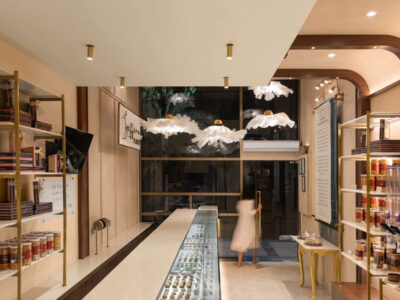 mithai store and cafe designed by reneev design studio