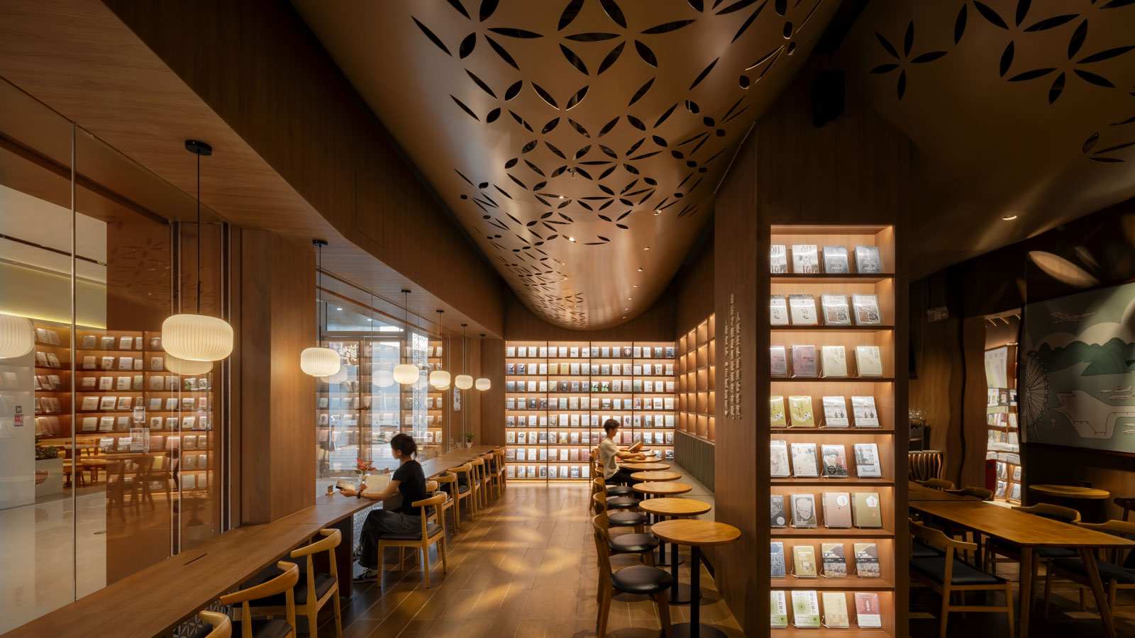 reading mi bookstore designed by panorama design group