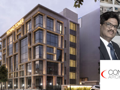 techno tower designed by conarch architects
