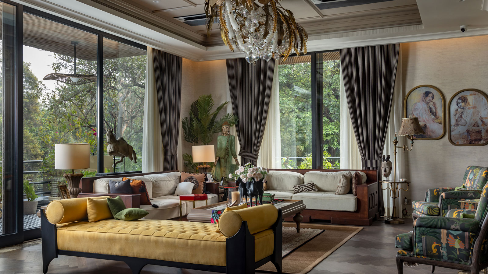 uber luxurious delhi villa designed by workshop for metropolitan architecture