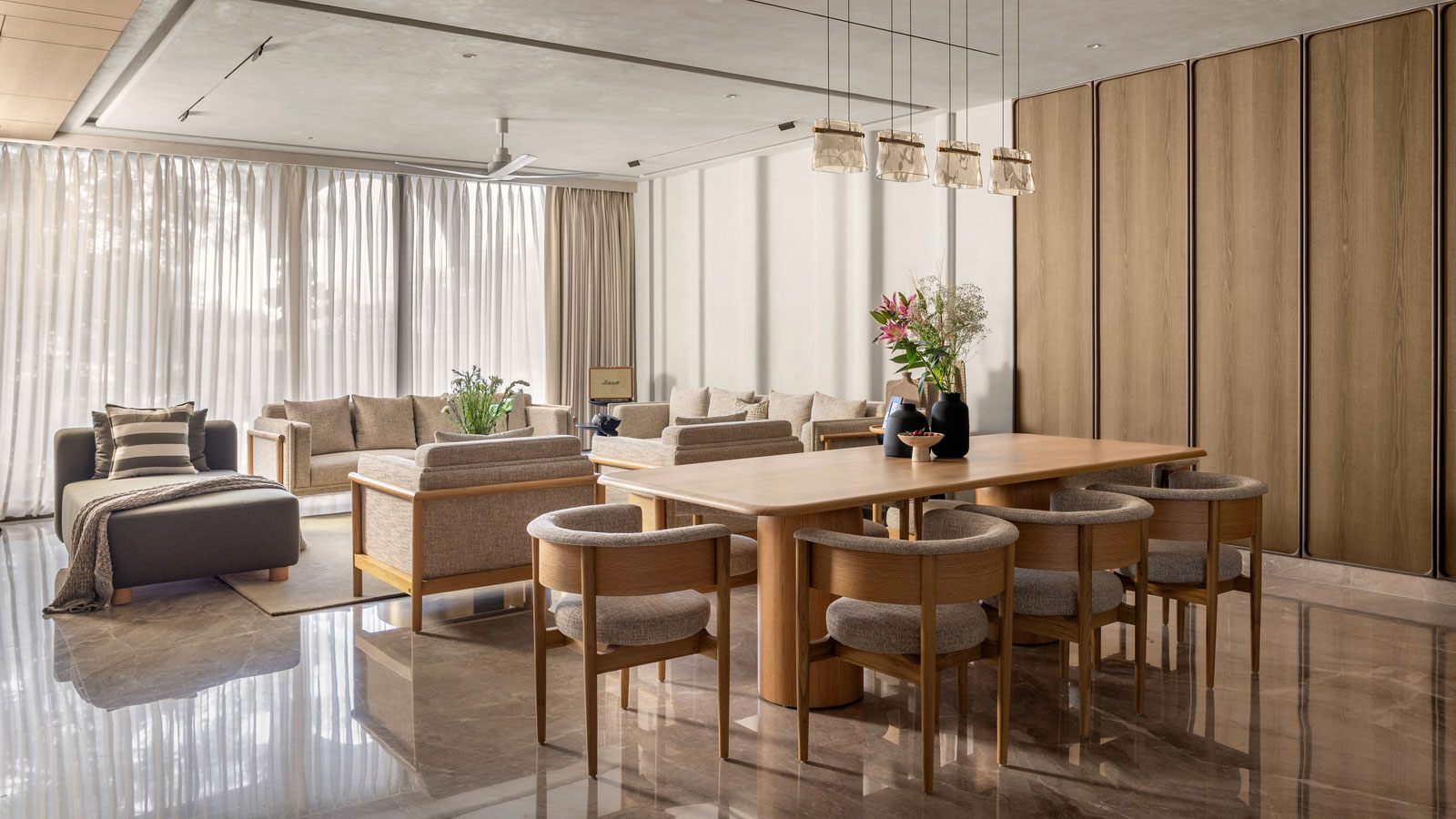 luxurious gurugram duplex designed by house and beyond