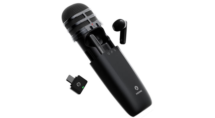 hisong airstudioS1 all-in-one mobile recording capsule