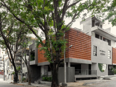 ad studio9's bengaluru office is a study in a naturally cooled, biophillic urban workspace