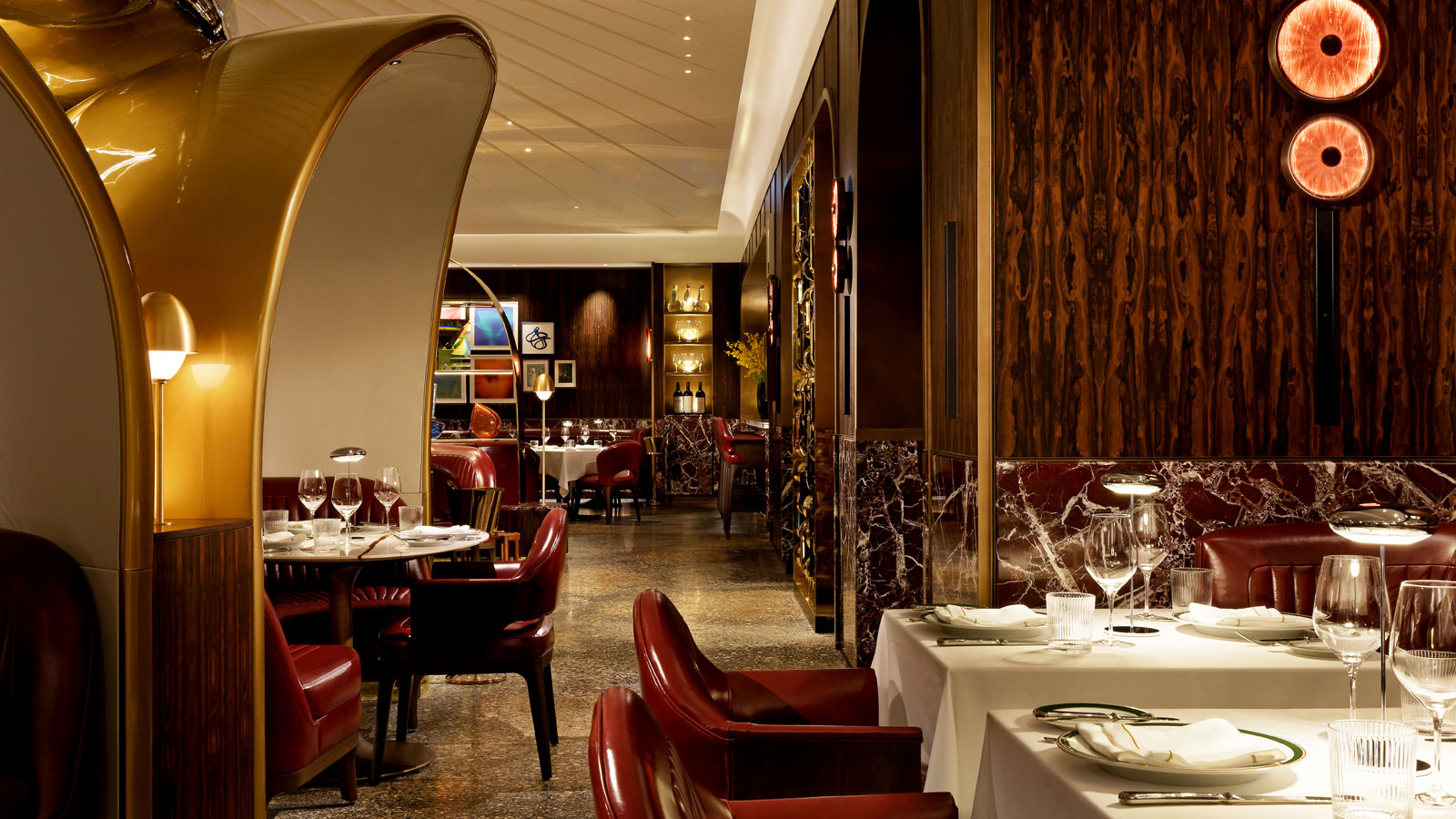 sammarco restaurant in toronto designed by ii by iv design