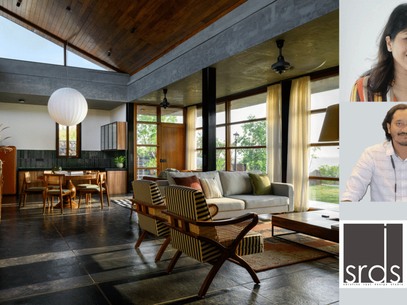 earth-bermed home in grape county diversity park in nasik designed by parametric design studio and shrutika raut design studio