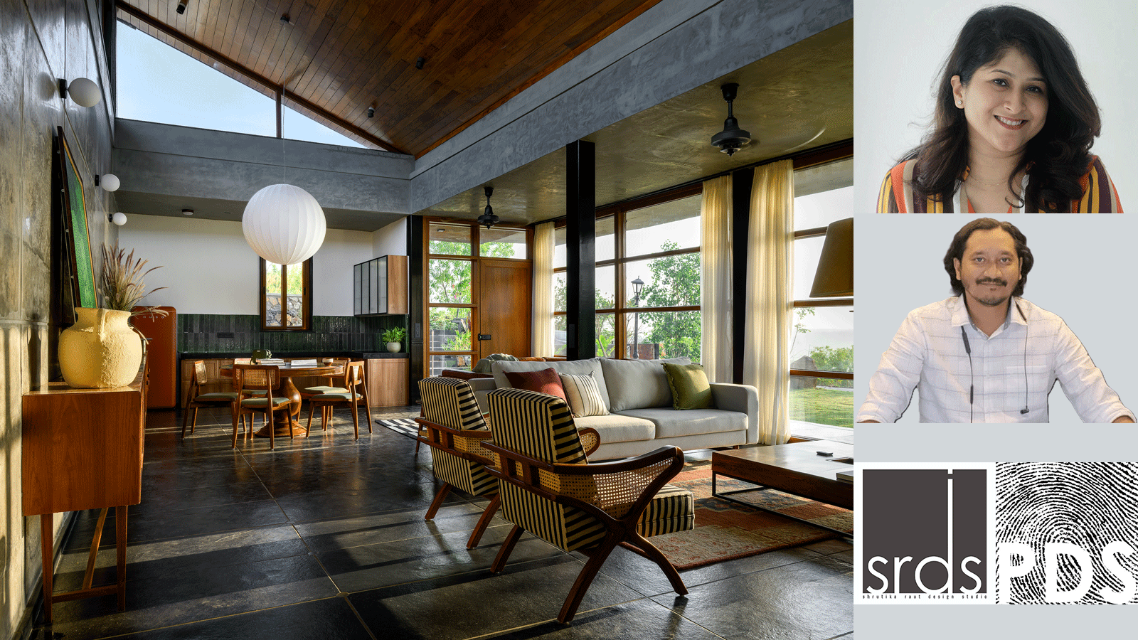 earth-bermed home in grape county diversity park in nasik designed by parametric design studio and shrutika raut design studio