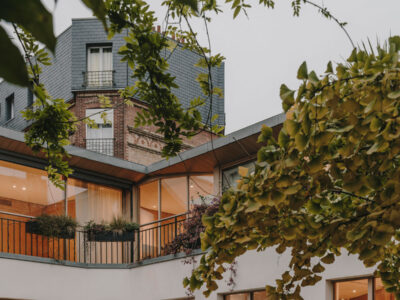 paris townhouse renovated by Holzrausch Studio