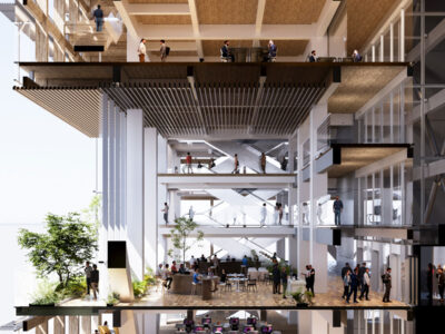 Nikken Sekkei’s visionary prototype Regenerative Tree shows how prefab timber modules and circular systems can reshape vertical living.