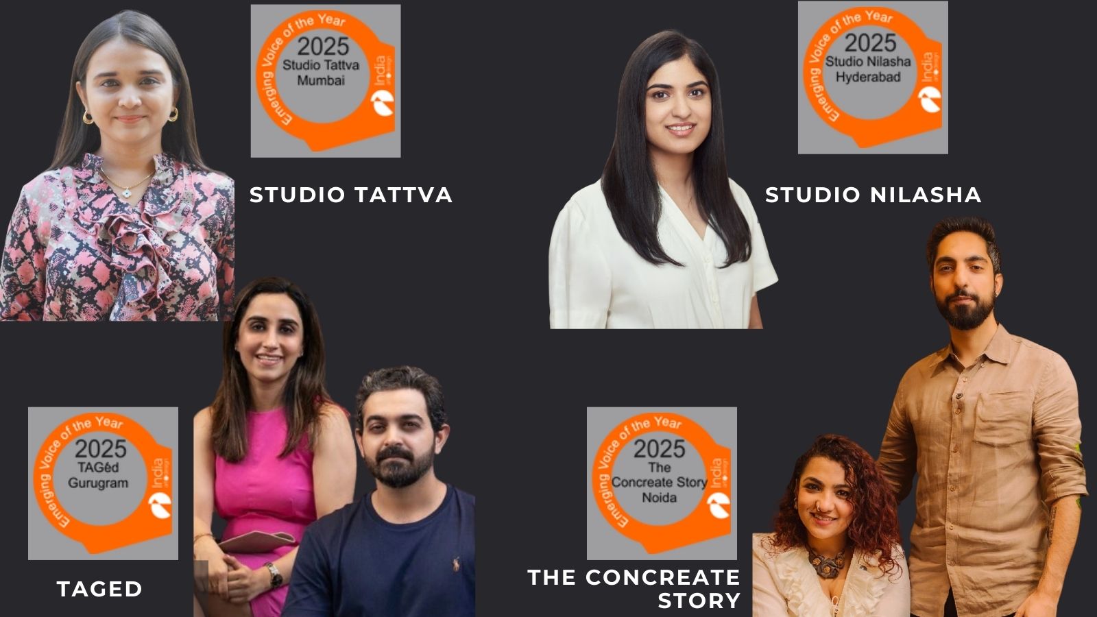 IndiaArtnDesign honours four studios as emerging voices of 2025
