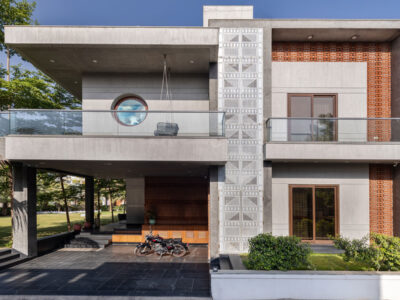 climatically oriented vadodara home designed by inventiva studio