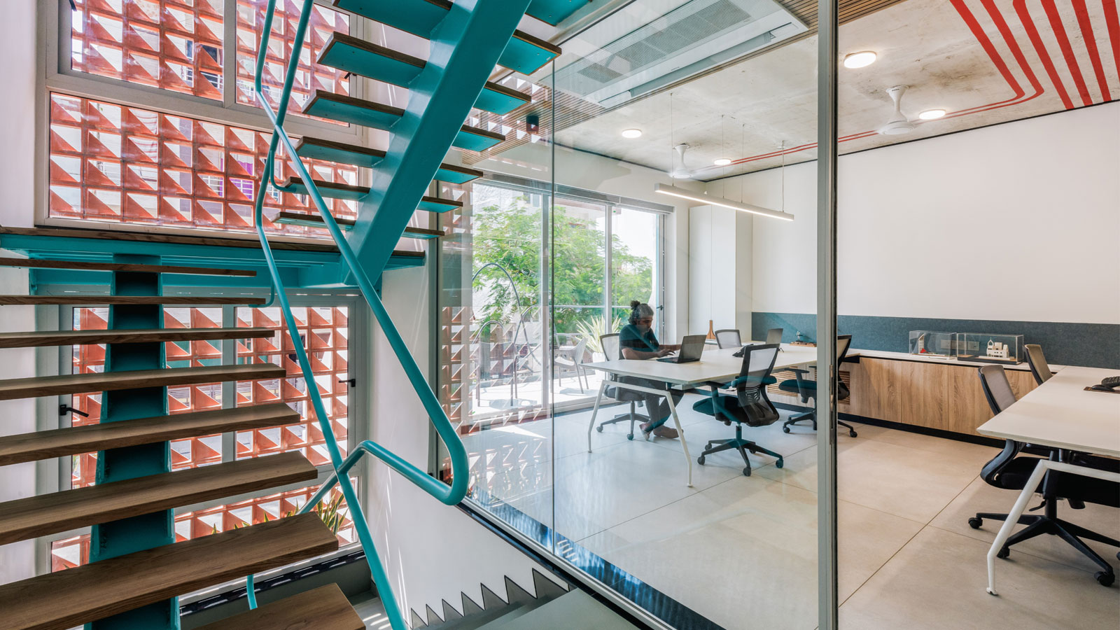 my space architects design their office-cum-home in noida