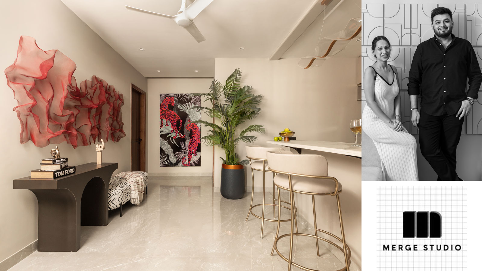 delhi home renovation by merge studio