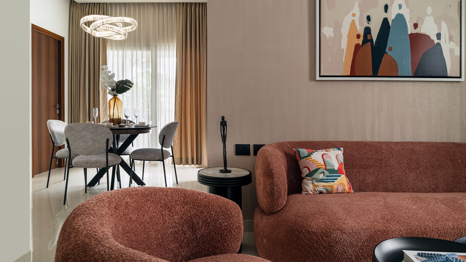 ksquare architects design a show flat in chennai