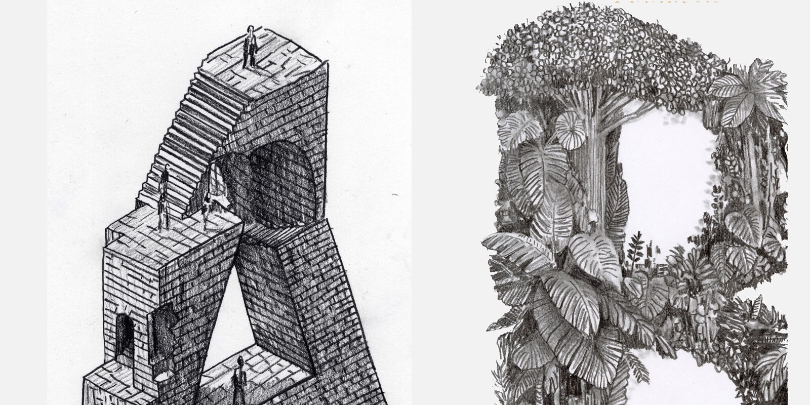 hotel stationary letter drawings by artist daniel arsham