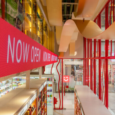 SEKAI ICHIBA store in gurugram designed by sian architects