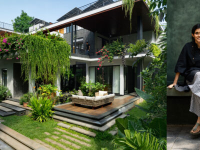 cover image of landscape design in hyderabad villa by kiasma studio