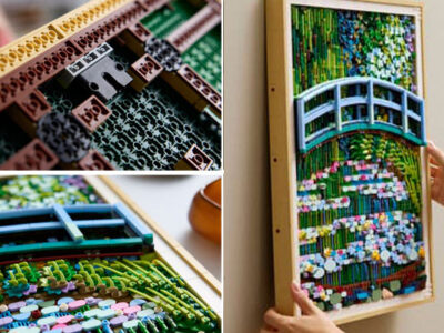 monet lego art