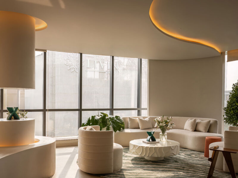 pmx healthcare centre in hyderabad designed by fellow yellow