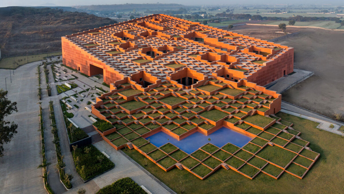 prestige university indore designed by sanjay puri architects