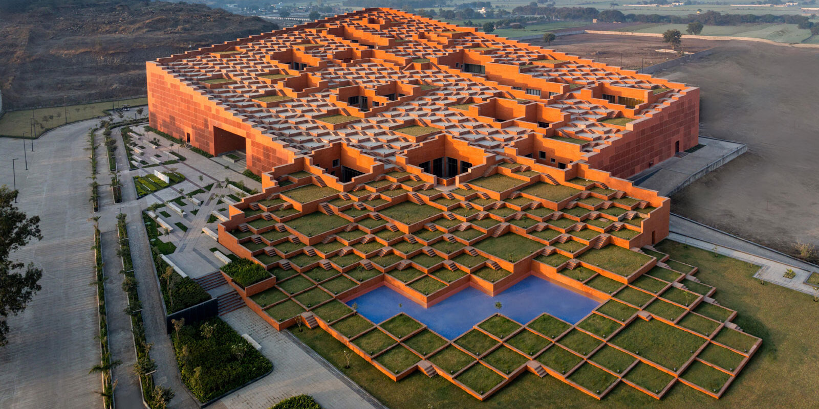 prestige university indore designed by sanjay puri architects