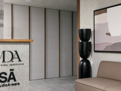 studio a-ware designs two distinct office interior environements under a single roof in mumbai