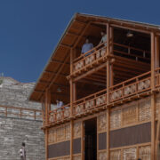 champawat market plaza in uttarakhand - community project designed by compartment s4