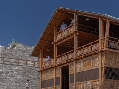 champawat market plaza in uttarakhand - community project designed by compartment s4