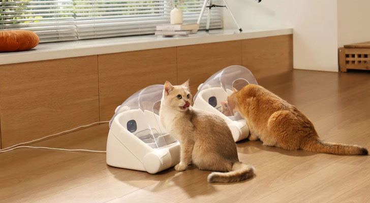 Cheerble’s Match G1 Ai powered pet feeder