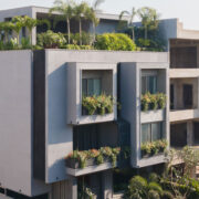exterior of jaipur villa designed by rajkumar architects